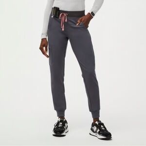 Figs Zamora Jogger Scrub Pants Charcoal